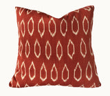Guatemalan textiles, ikat pillow - Lamour Artisans