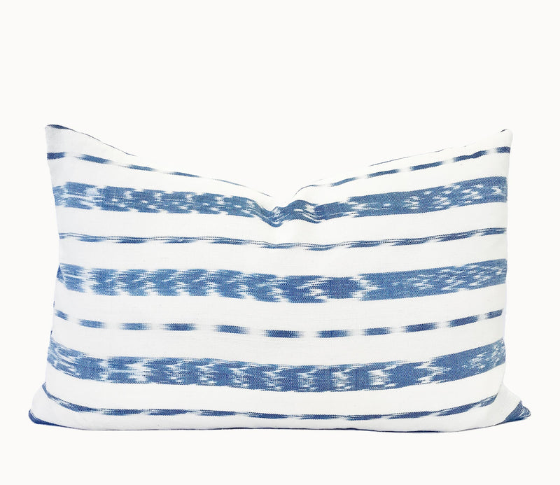 Chasing Summer - Ikat Lumbar Pillow