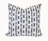 Zebra - Ikat Throw Pillow