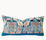 Bird Huipil Pillow - Chichicastenango Peacocks VIII