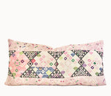 Vintage Textile Cushion -  Pink Nahuala XV