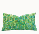 Guatemalan Huipil Pillows - Green Coban XXX