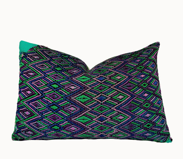 Huipil Pillows - Santa Maria Geometric I